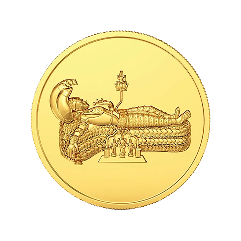 Sree Mahavishnu Gold Coin 8gm