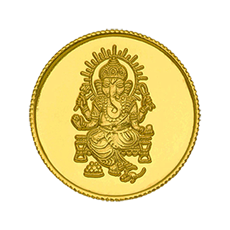Sree Ganapathy Gold Coin 8gm
